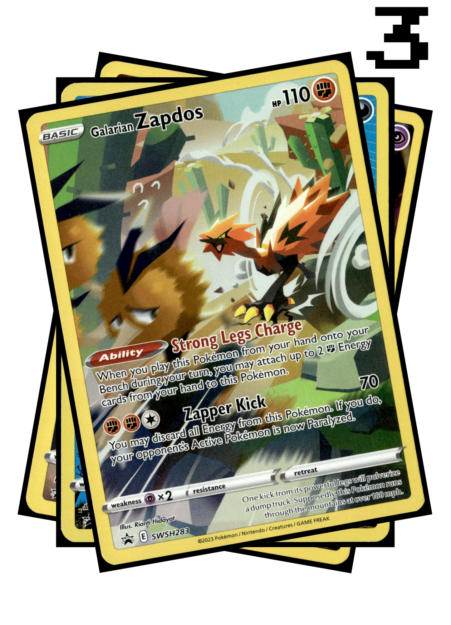 Oiseaux légendaires de Galar set