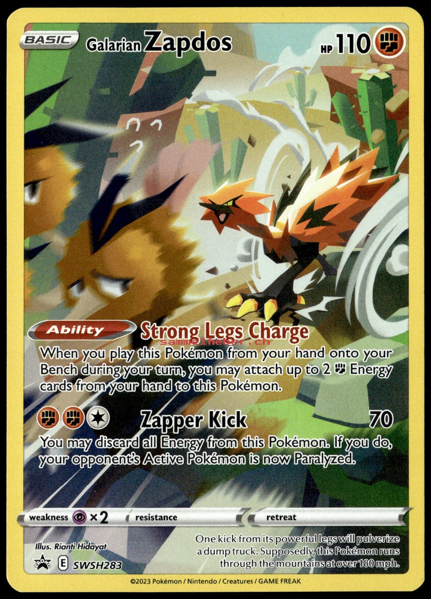 Oiseaux légendaires de Galar set