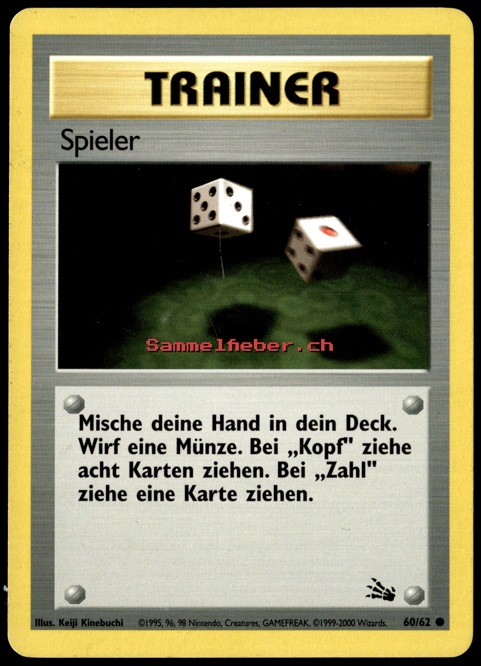 Buy Player 60/62 Fossil Pokémon Single Card – Sammelfieber