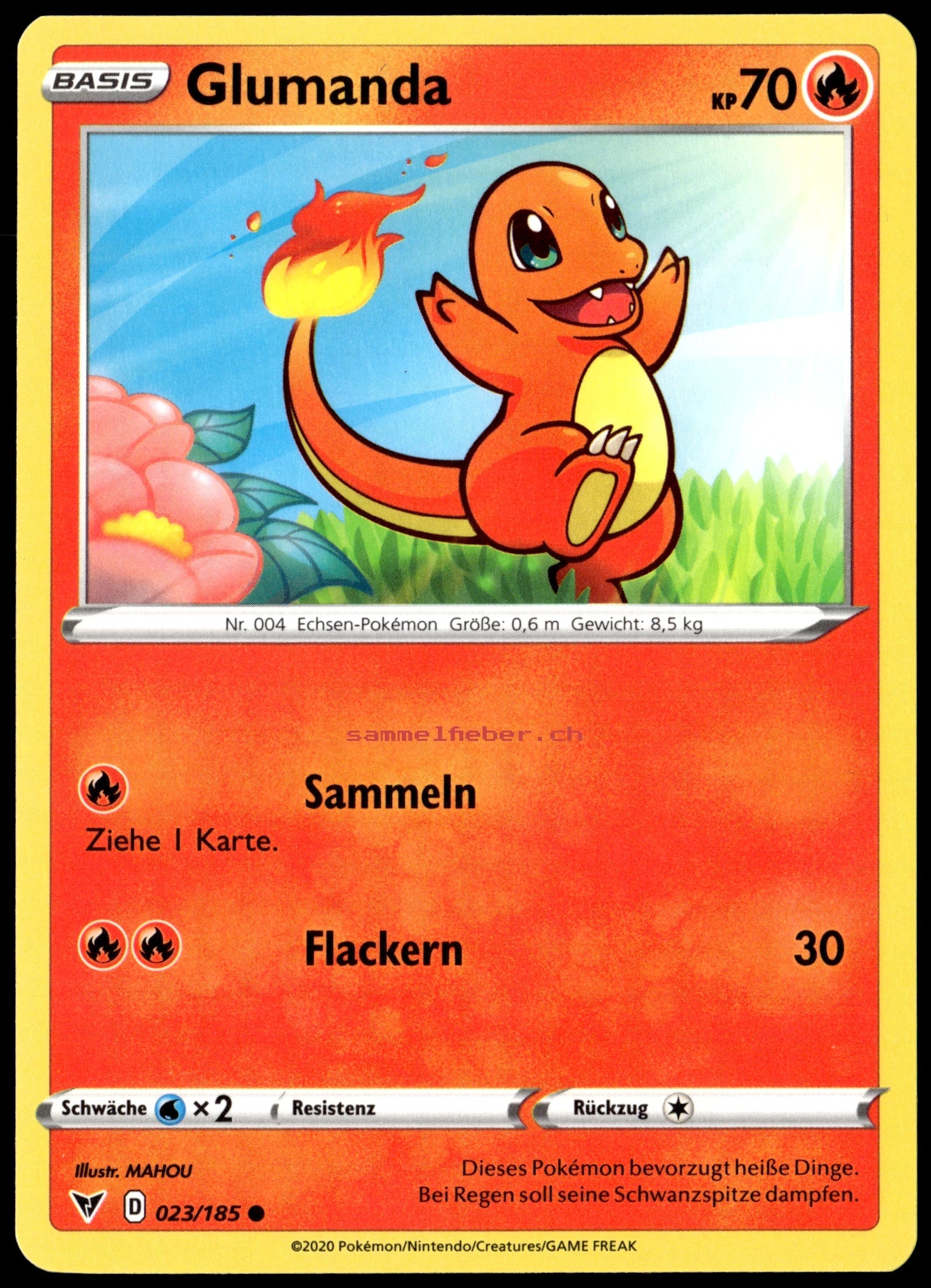 charmander pokemon card first edition Pokémon Charmander Basic Near Mint (NM) German – Sammelfieber