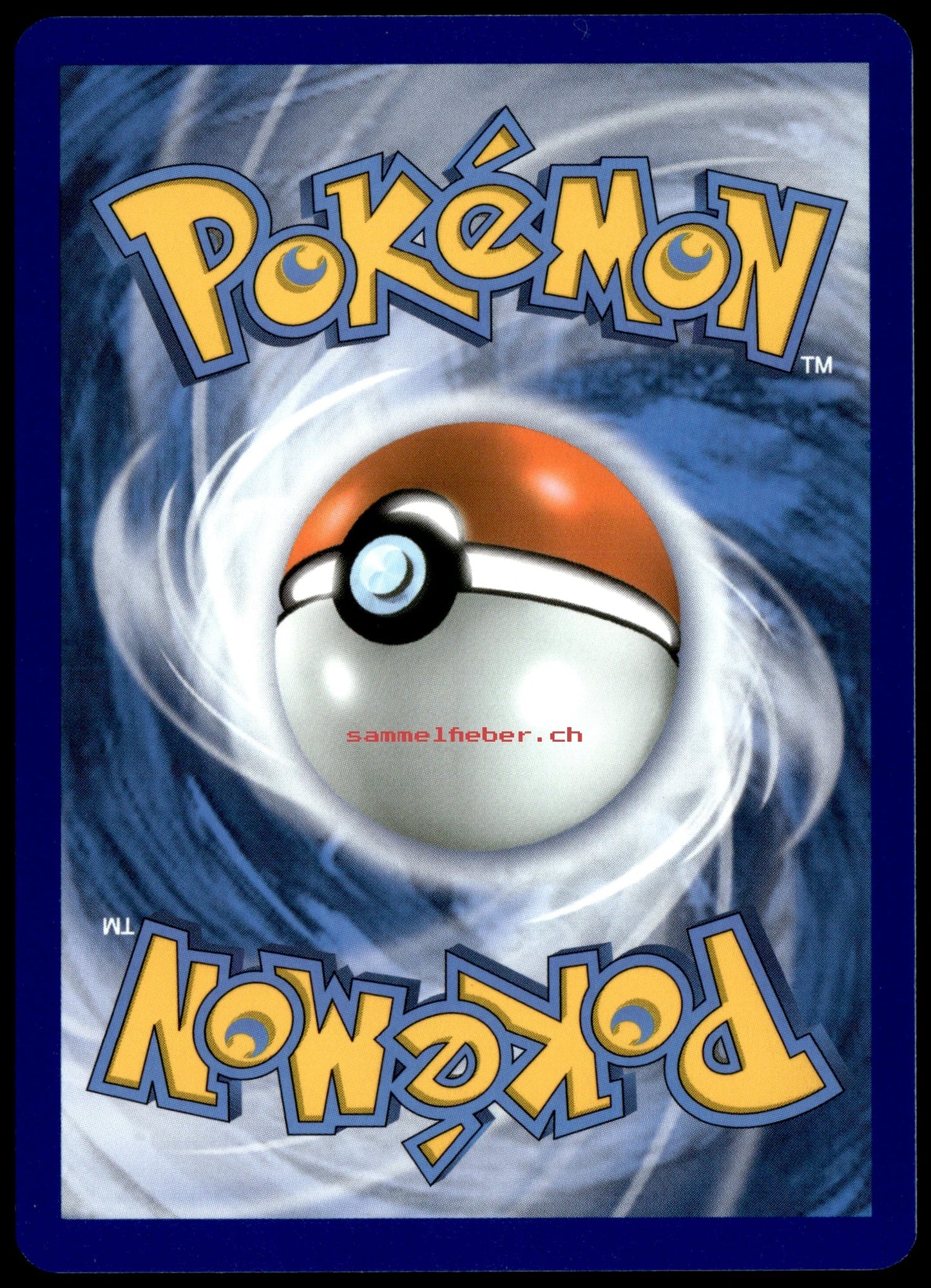 Rückseite Einzelkarte sammelfieber.ch Girafarig Deutsch