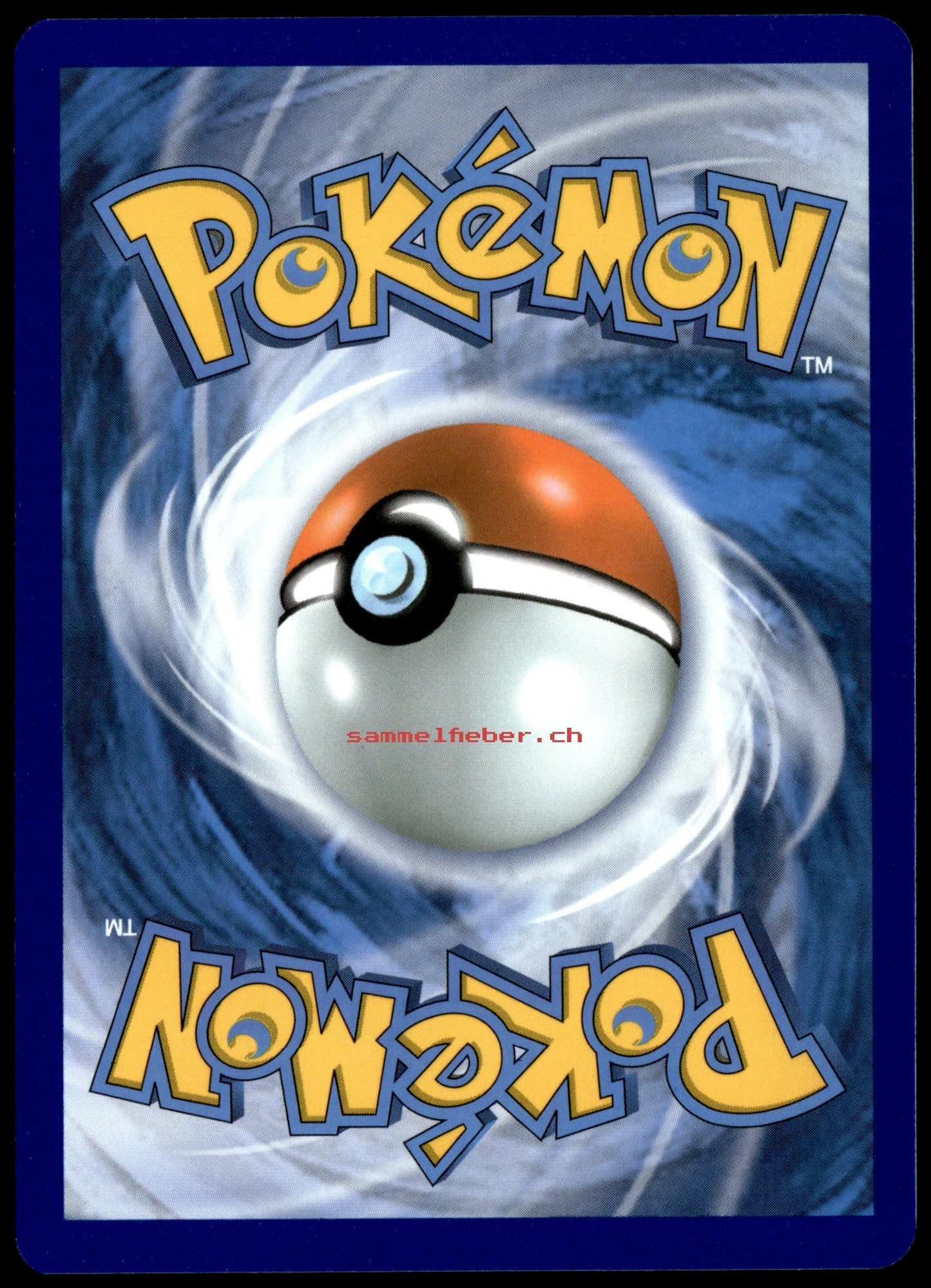 Rückseite Einzelkarte sammelfieber.ch Girafarig Deutsch