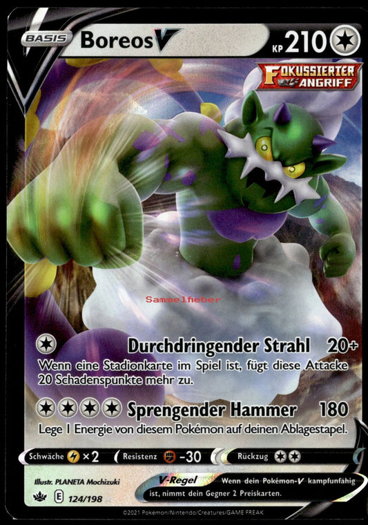 CRE-124 Tornadus V Ultra Rare (NM) German