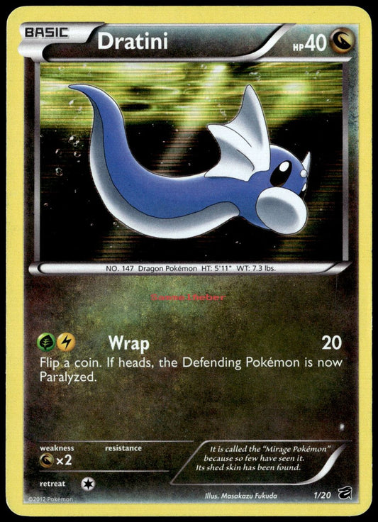 DRV-001 Dratini Holo Rare (EX) Englisch