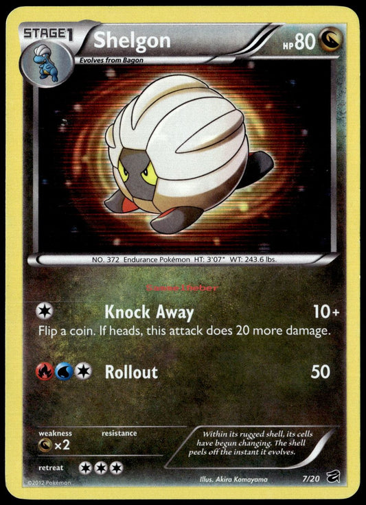 DRV-007 Shelgon Holo Rare (EX) English