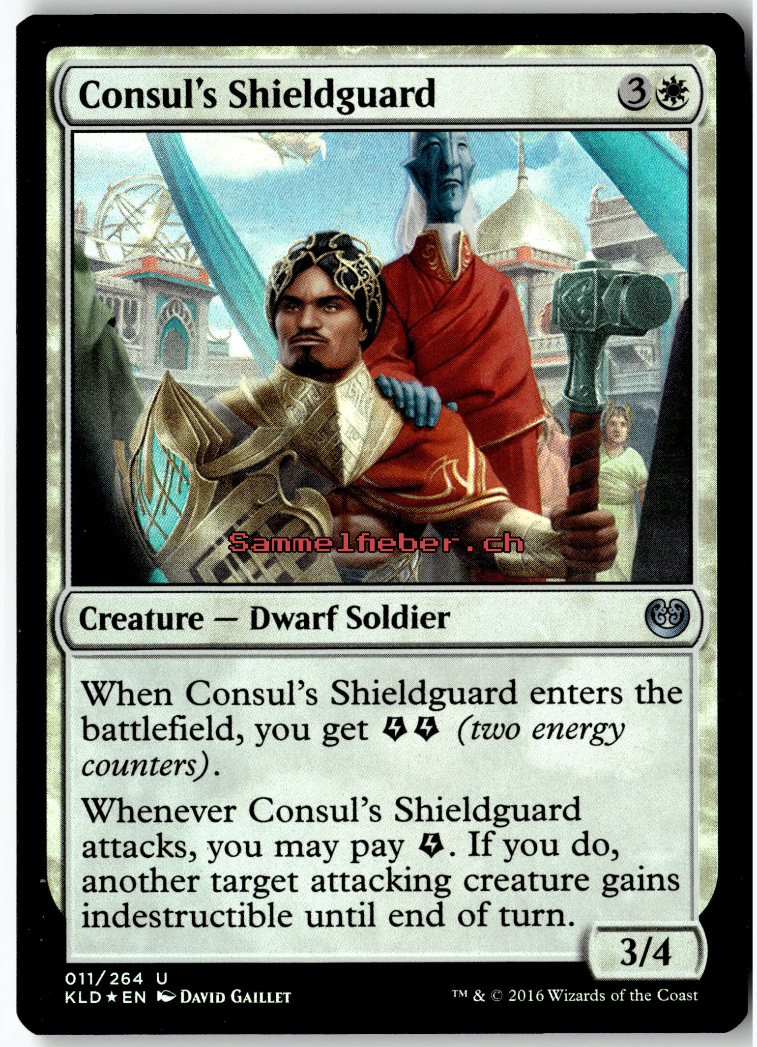 Consul's Shieldguard – Vorderseite
