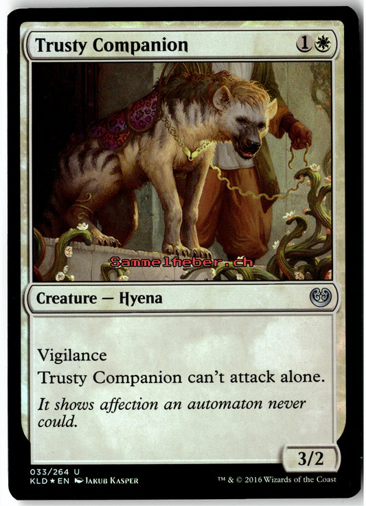 Trusty Companion – Vorderseite