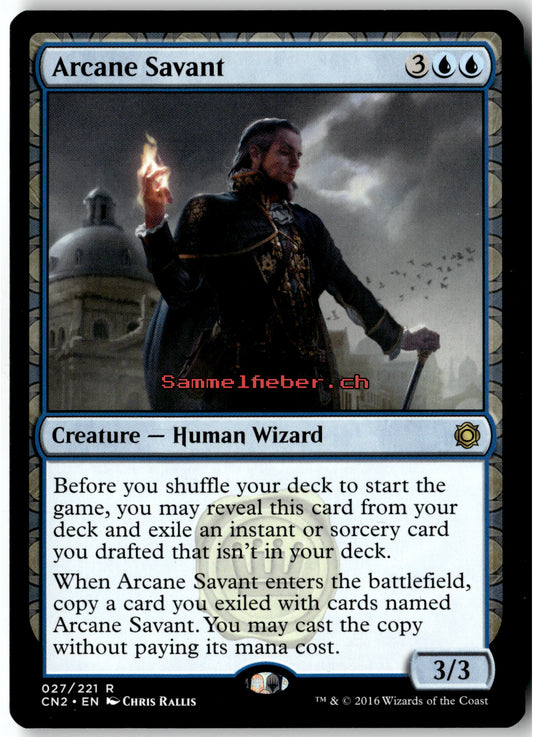 CN2-027 Arcane Savant Rare (NM) Englisch