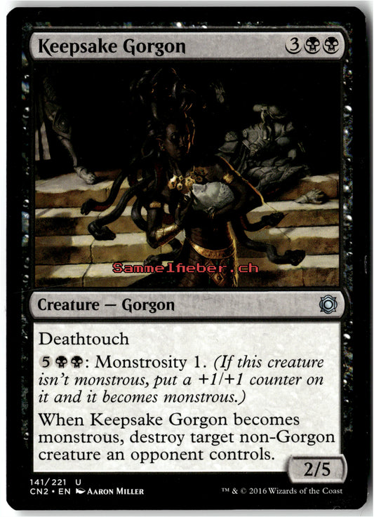 Keepsake Gorgon – Vorderseite