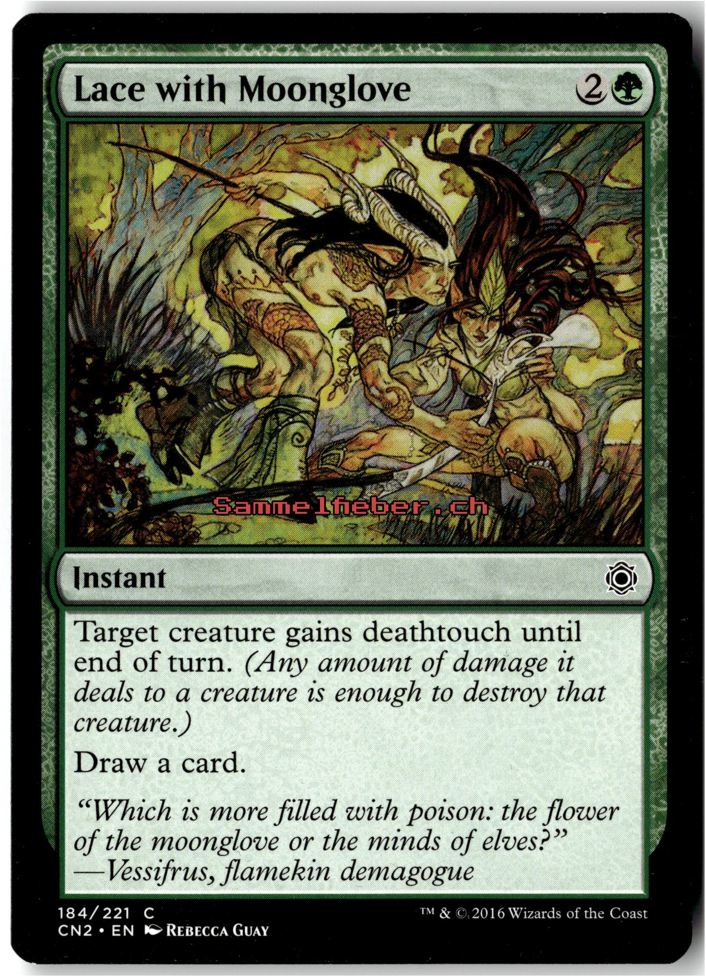 Lace with Moonglove – Vorderseite