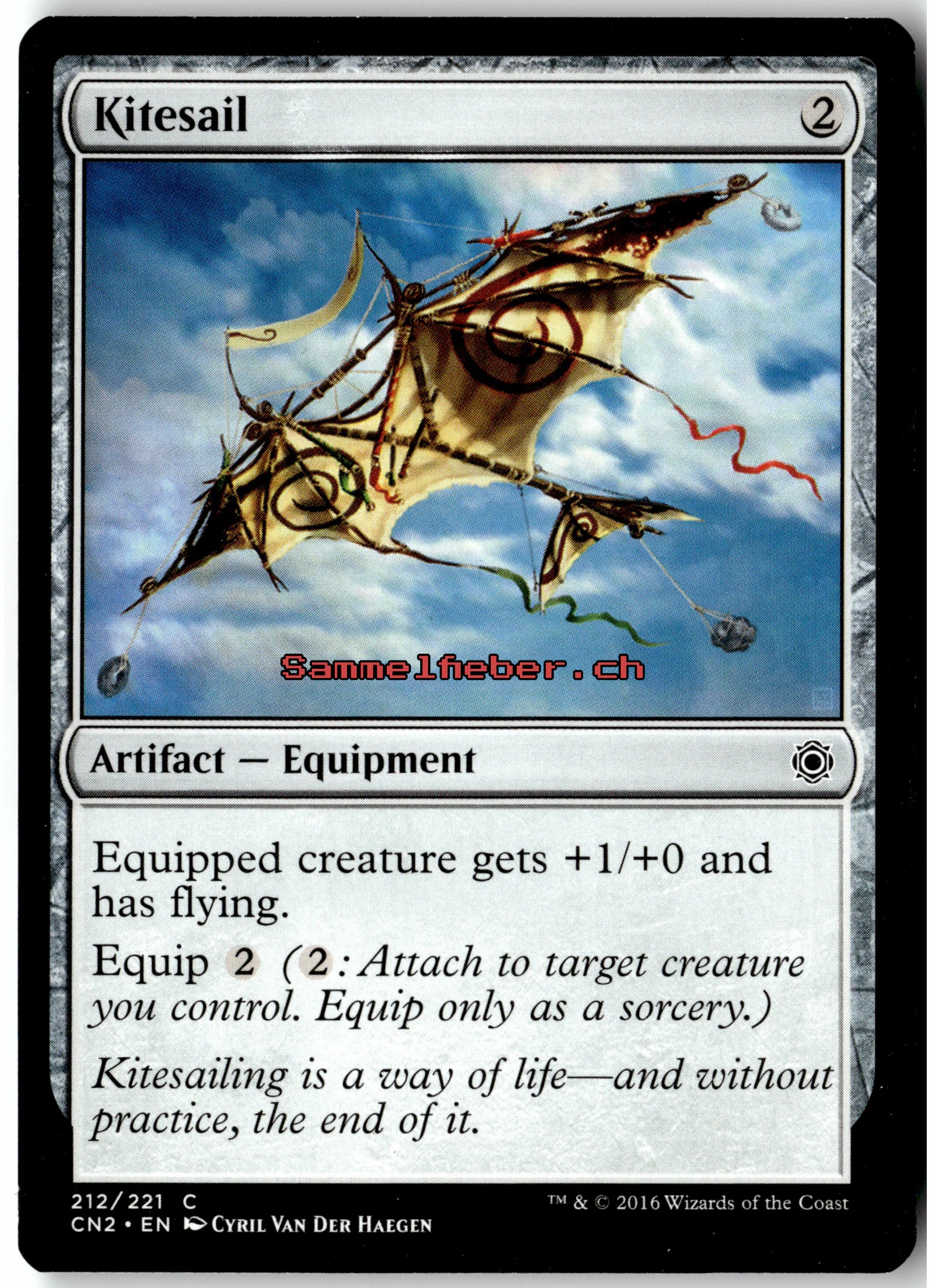 Kitesail – Vorderseite