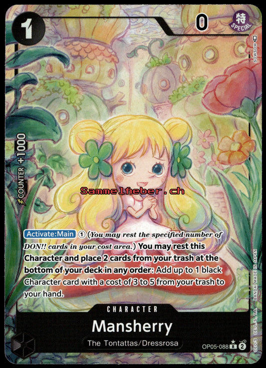 Mansherry – Vorderseite