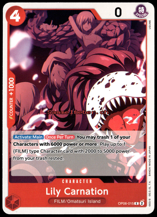 Lily Carnation – Vorderseite