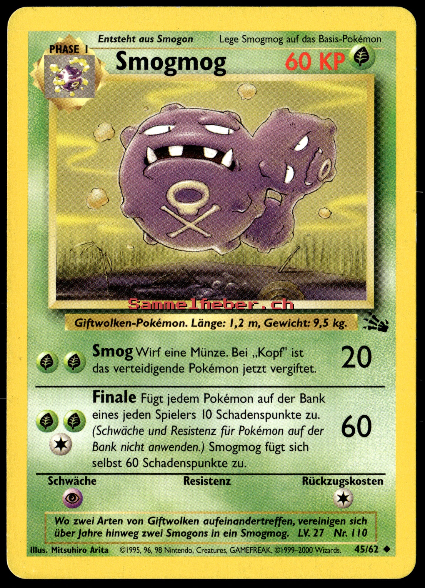 FO-045 - Smogmog (EX) Deutsch