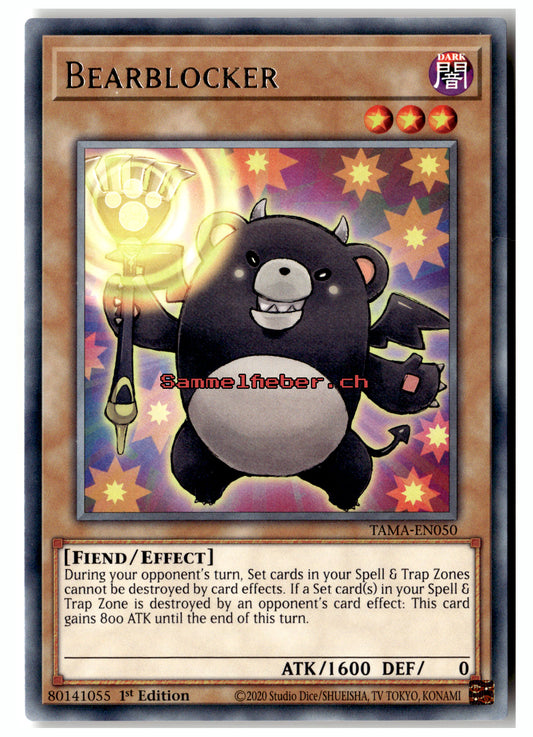 Bärenblocker – Vorderseite